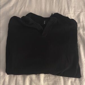 Boss Black Cotton Zip-Up Jacket